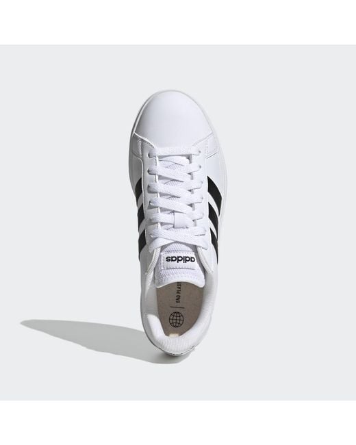 Adidas Metallic Grand Court Td Lifestyle Court Casual Shoes