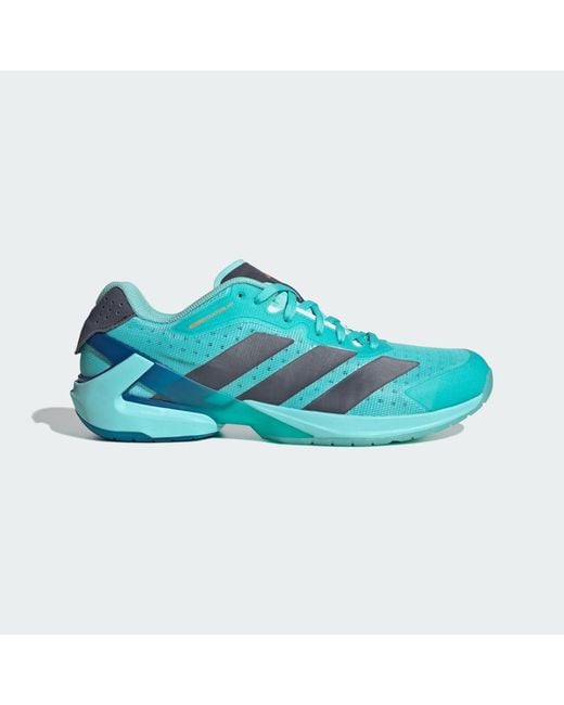 Adidas Blue Adizero Counterblast Indoor Shoes for men