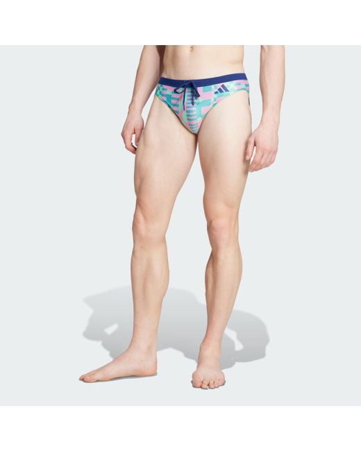 Adidas Blue Tom Daley Trunks for men
