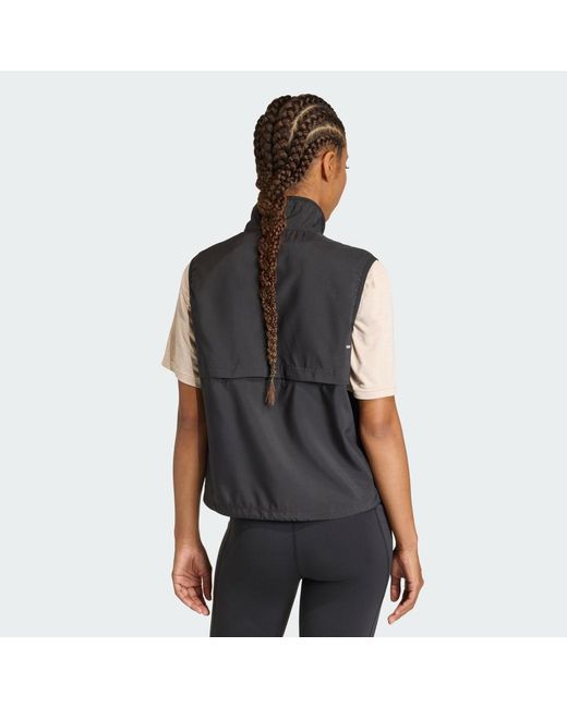 Adidas Black Adi365 Running Essentials Vest