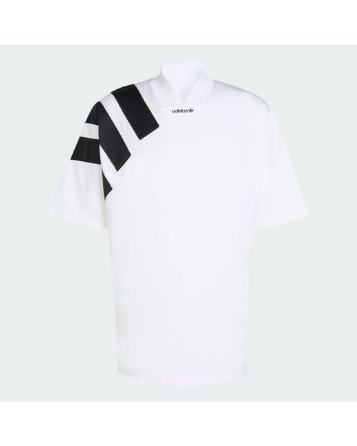 Adidas Blue Adicolor Blocked Jersey for men