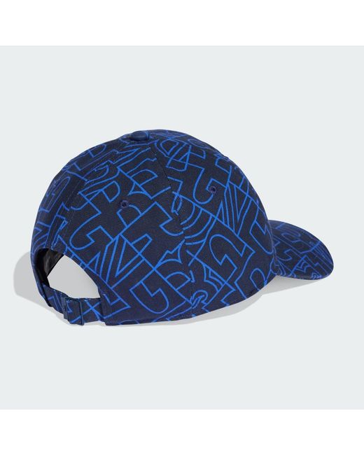 Adidas Blue Team Gb Gfx Cap