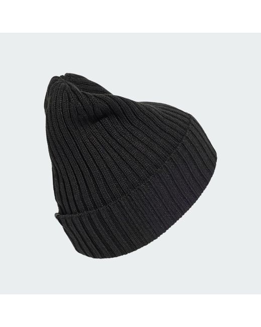 Adidas Black 3 Stripes Beanie