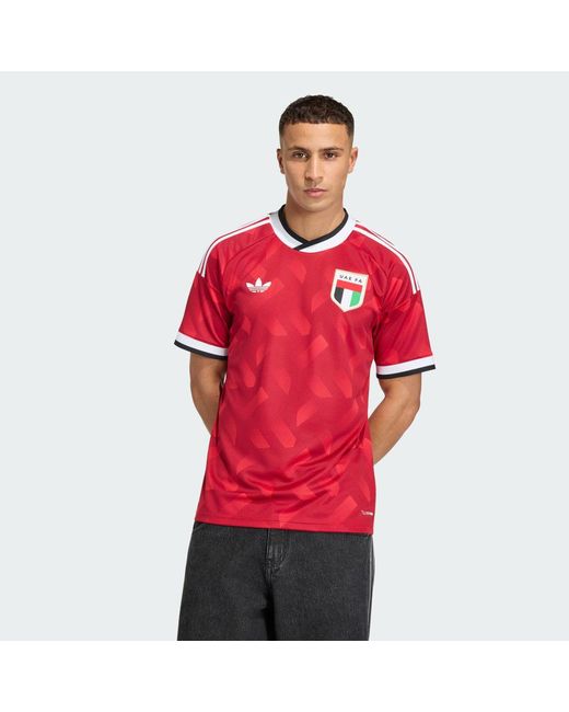 Adidas Red United Arab Emirates 26 Away Jersey