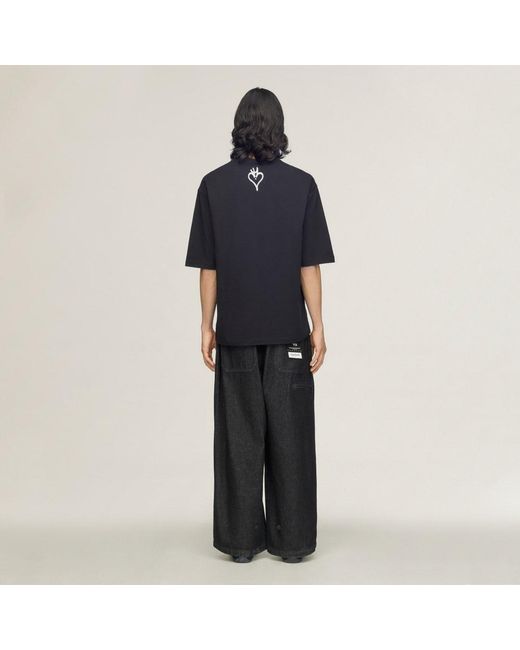 Adidas Red Y-3 Chito Graphic Short Sleeve T-Shirt