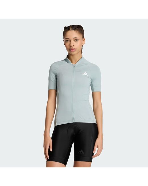 Adidas Blue Essentials Cycling Jersey