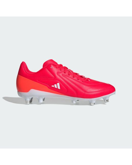 Scarpe Da Rugby Rs15 Soft Ground di Adidas in Red