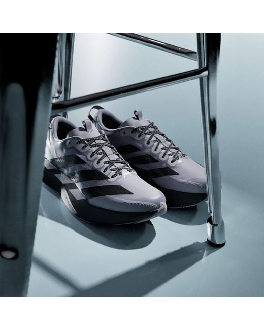 Adidas Gray Motorsport Adizero Evo Sl Atr Mercedes Amg Mercedes Shoes Ki7909 for men
