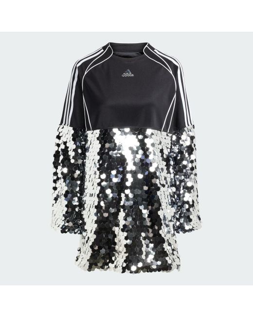 Mini Abito Adilenium Stagione 4 Teamgeist Sequins di Adidas in Black