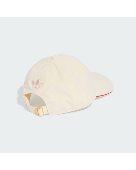 Adidas Natural Baseball Cap With Scrunchy