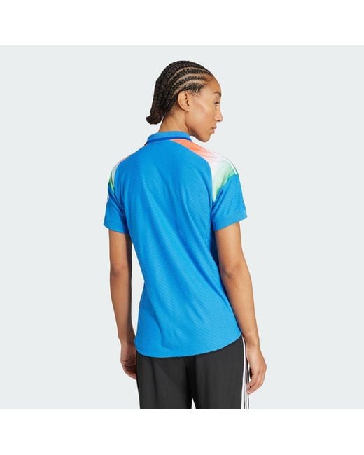 Adidas Blue India Cricket One Day International Jersey