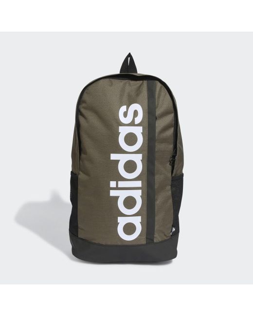 Adidas Originals Green Essentials Linear Backpack for men