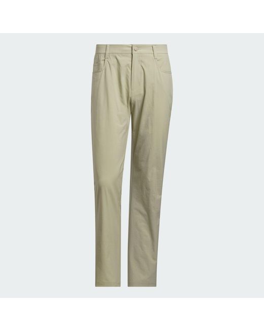 Adidas Natural Ultimate365+ 5-Pocket Trousers for men