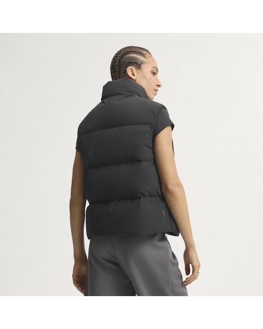 Chaleco Down Puffer Helionic Adidas de color Black