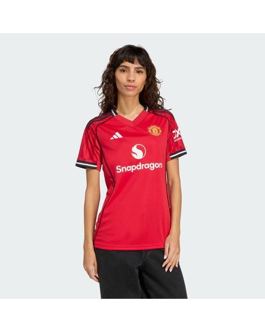 Adidas Red Manchester United 25/26 Home Jersey