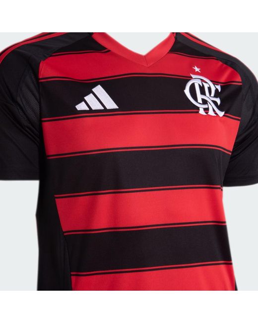Adidas Cr Flamengo 25 Heimtrikot in Red für Herren