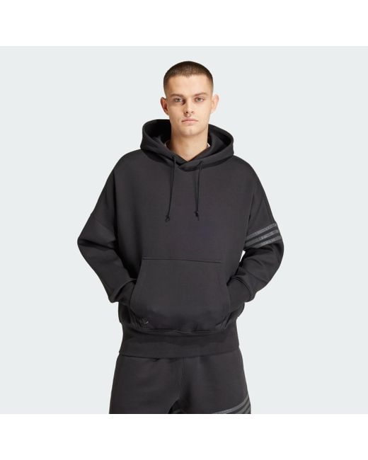 Adidas Black Street Neuclassics Hoodie for men