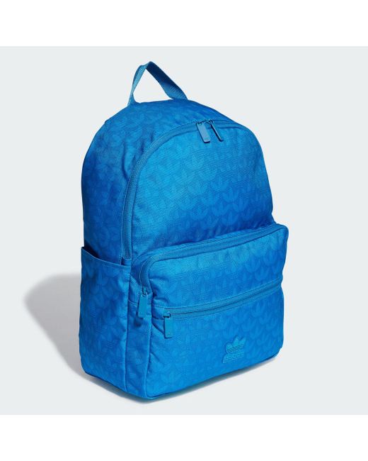 Adidas Blue Monogram Classic Backpack