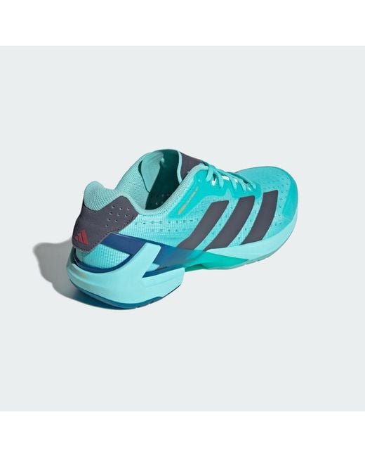Adidas Blue Adizero Counterblast Indoor Shoes for men