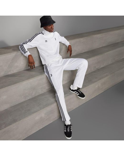Adidas White Juventus Beckenbauer Track Top for men