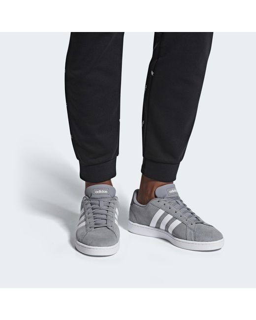 adidas Grand Court Schuh in Grau für Herren | Lyst DE