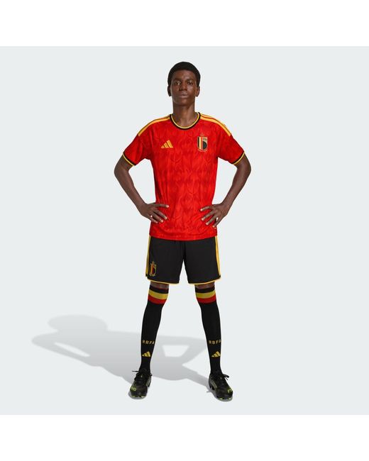 Adidas S Belgium Home Shorts World Cup 2026 Black/gold L for men