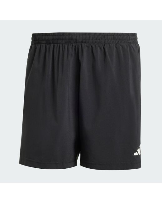 Adidas Black Own The Run Shorts for men
