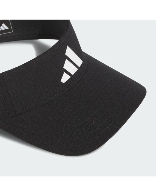 Adidas Black Tour Visor Headware for men