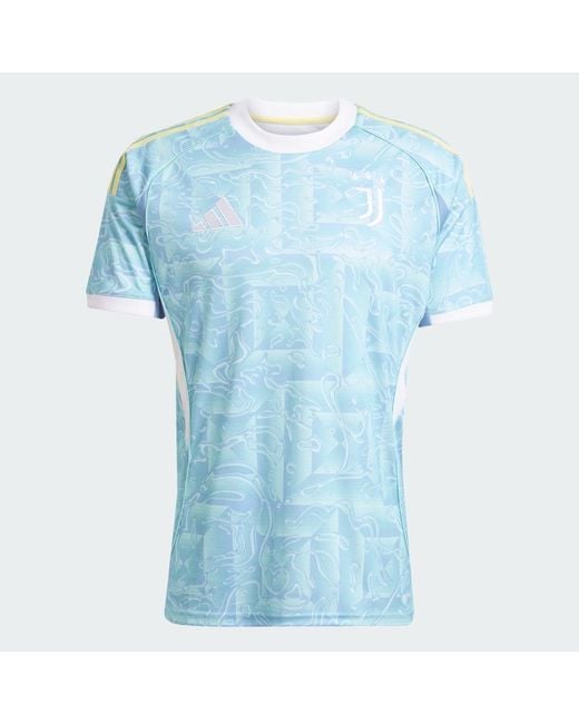 Adidas Blue Football Juventus 25/26 Away Jersey Jj4323 for men