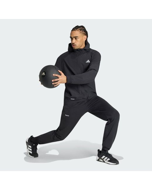 Adidas Black Tech Apparel Climawarm Top for men