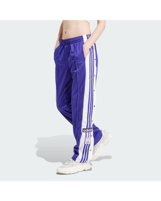 Adidas Purple Adibreak Tracksuit Bottoms