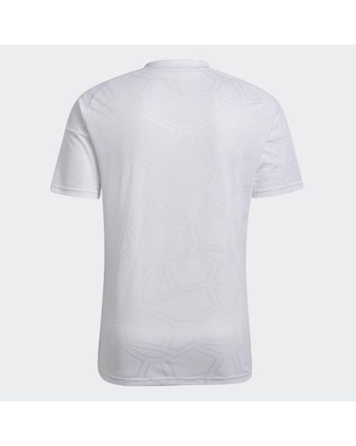 Adidas White Con22 Md Jsy Jersey for men