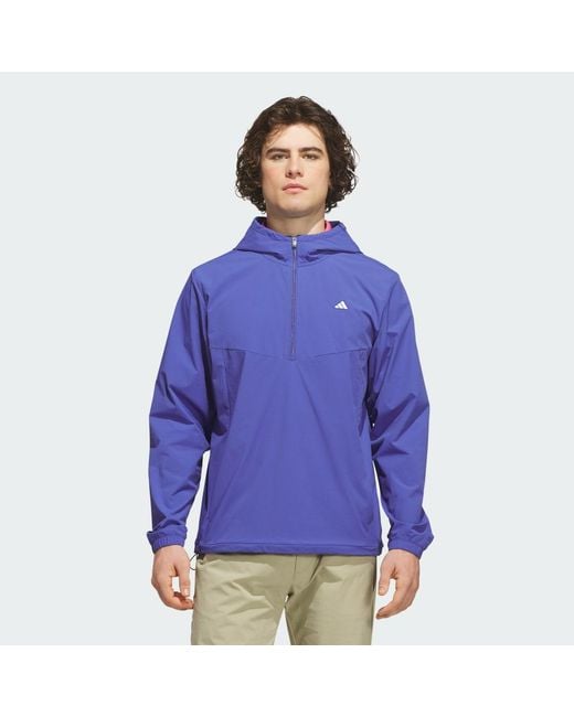 Adidas Blue Ultimate365+ Clima365 Course Control Anorak for men