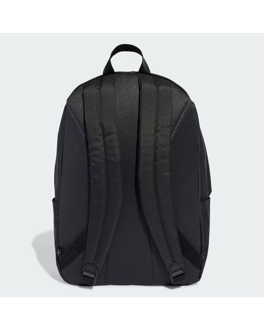 Adidas Black Essentials Embossed Logo Backpack