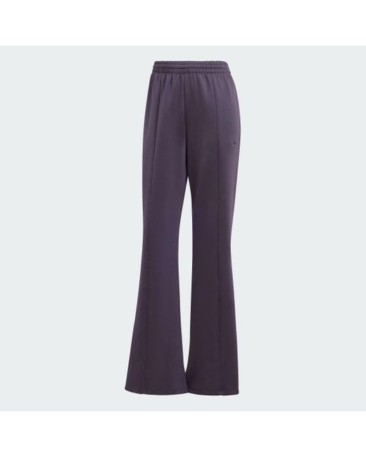 adidas Premium Essentials Flared Joggers in Purple Lyst UK