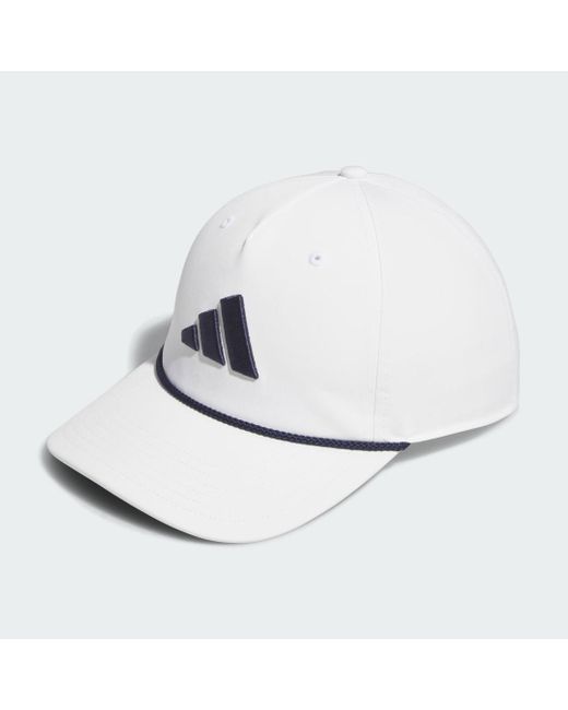 Adidas White Tour Five-panel Cap for men