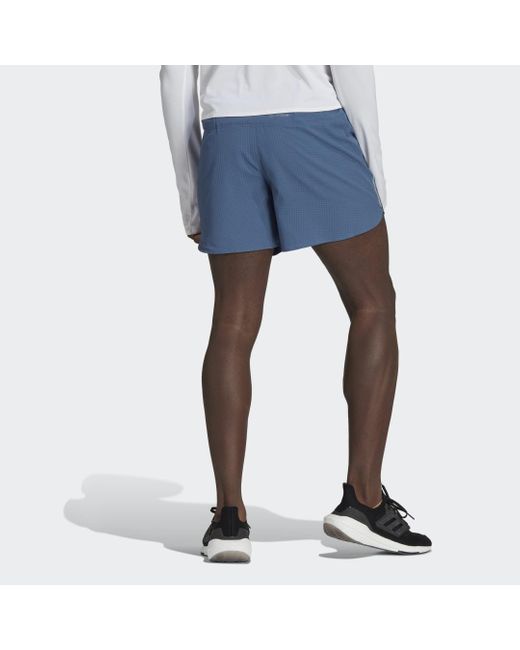 Pantalón corto Designed 4 Running adidas de Tejido sintético de color Azul  para hombre | Lyst