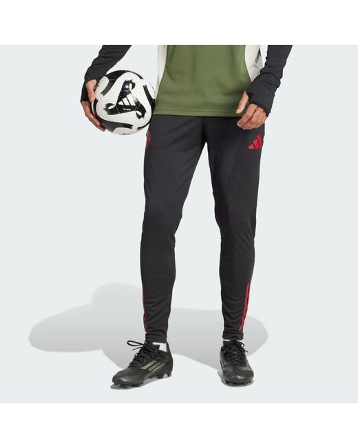 Adidas Black Fc Bayern Tiro 25 Competition Training Pants for men
