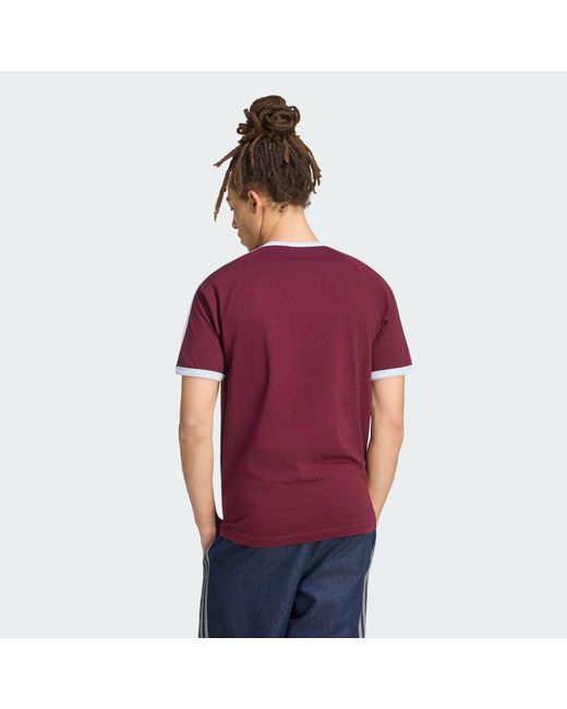 Adidas Purple 3S Cali T-Shirt for men