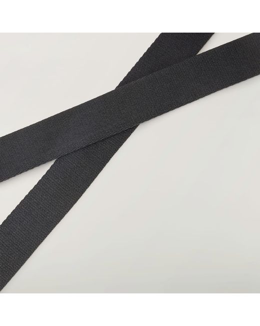 Adidas Black Y-3 Graphic Logo Belt