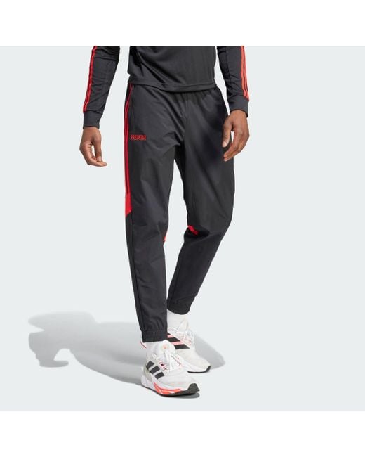 Adidas Black Predator 30th Anniversary Woven Tracksuit Bottoms for men