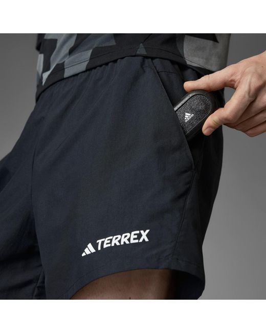 Adidas Black Terrex Multi Shorts for men