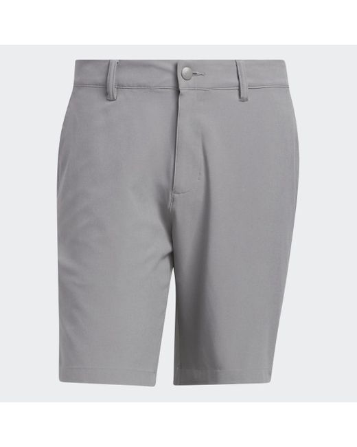 Adidas Gray Ultimate365 8.5-inch Golf Shorts for men