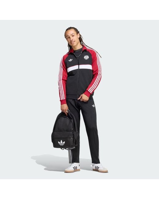 Adidas Red Eintracht Frankfurt Fc Originals Tracktop for men