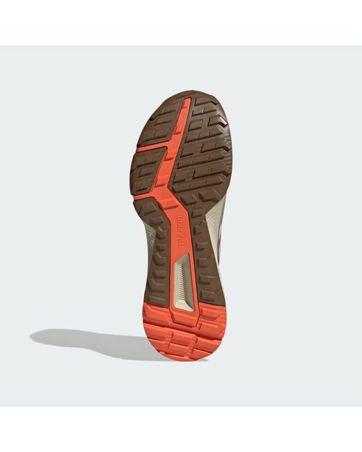Adidas Brown Terrex Soulstride Rain.Rdy Trail Running Shoes for men