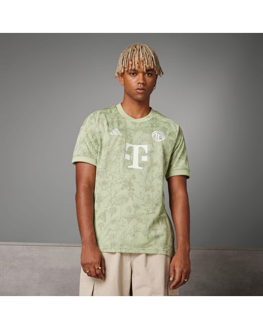 Adidas Green Fc Bayern Wiesn Jersey for men