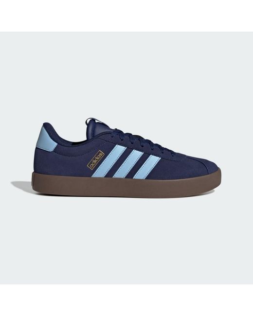 Adidas Blue Vl Court 3.0 Shoes