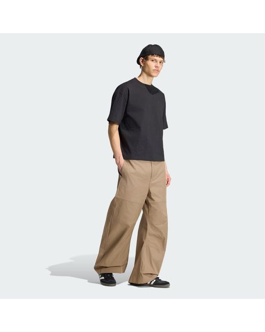 Adidas Black Premium Essentials T-Shirt for men