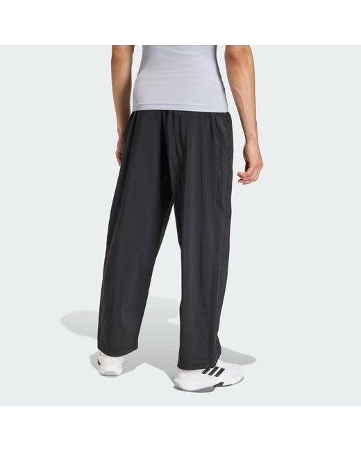 Adidas Black Primelift Essentials Workout Joggers for men