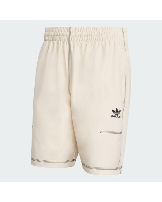 Adidas Natural Trefoil Essentials Shorts for men